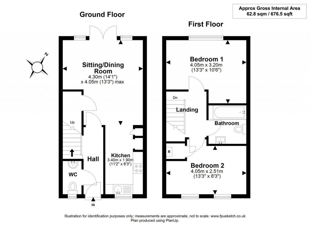 Floorplans For Knight Gardens, Lymington, Lymington, SO41