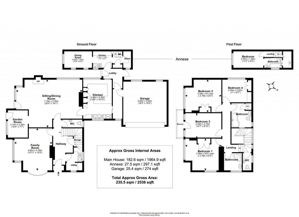 Floorplans For Park Lane, Milford on Sea, Lymington, SO41