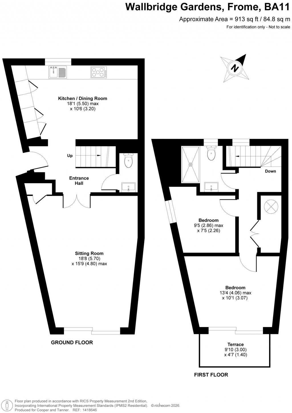 Floorplans For Frome, Somerset