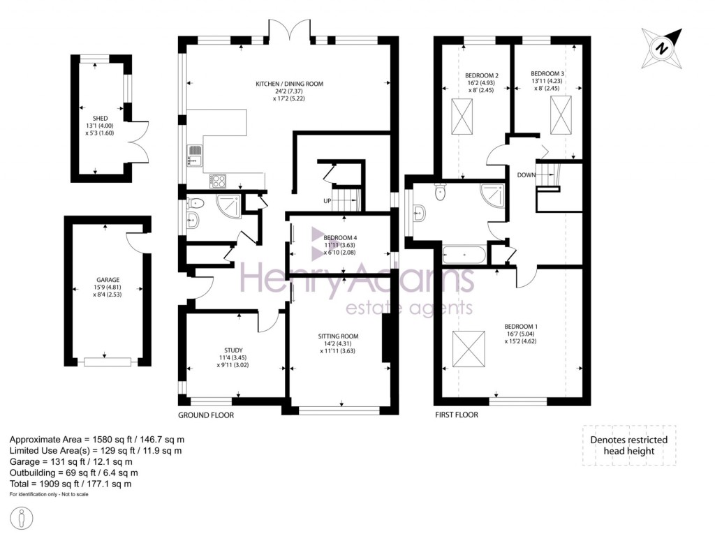Floorplans For Geddes Way, Petersfield, GU31