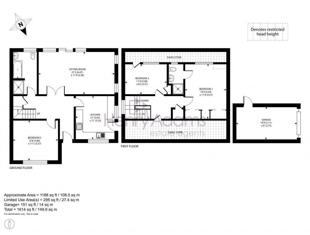 Floorplans For Browns Lane, Storrington, RH20