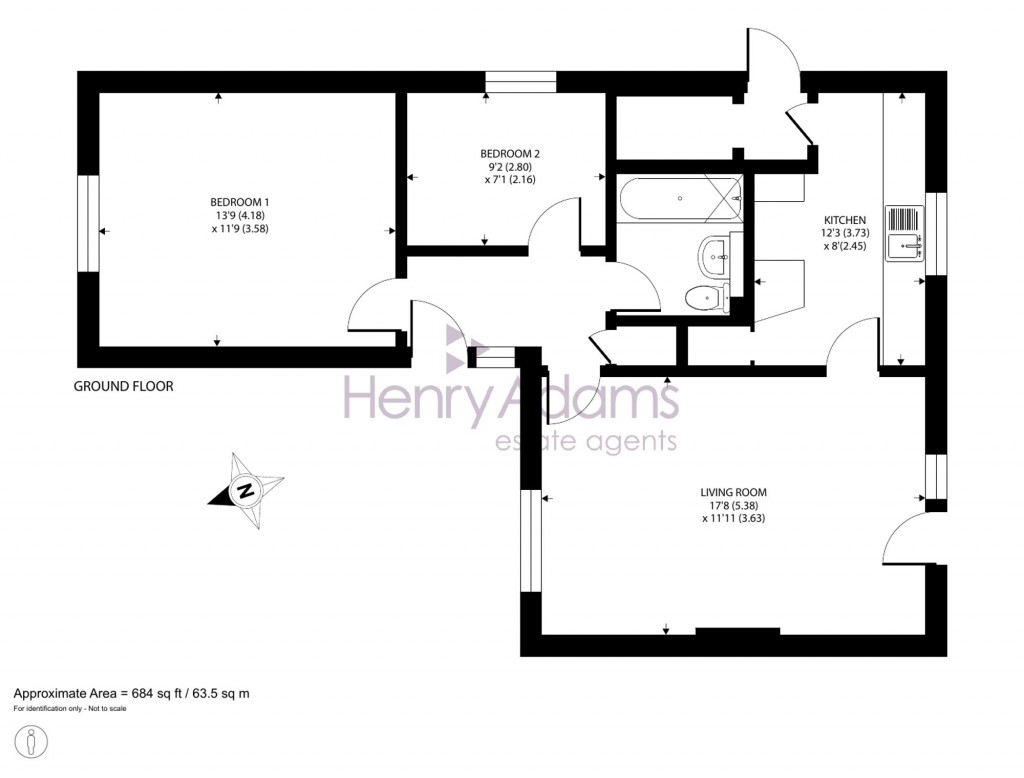 Floorplans For St. Hildas Close, Selsey, PO20