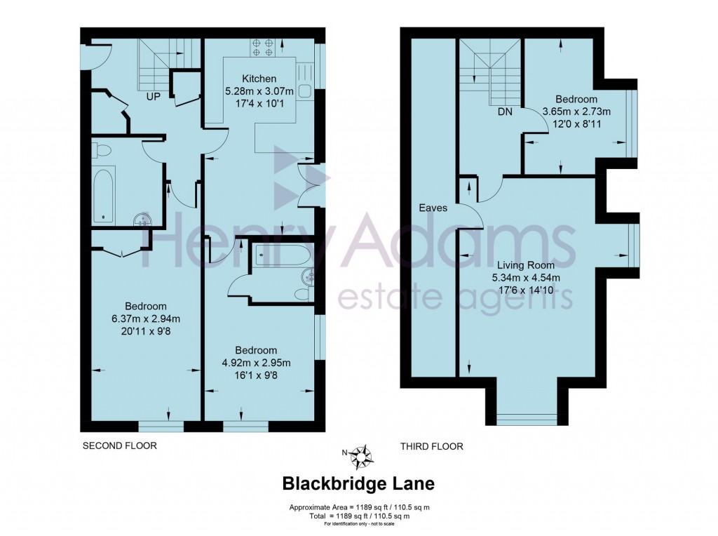 Floorplans For Blackbridge Lane, Horsham, RH12