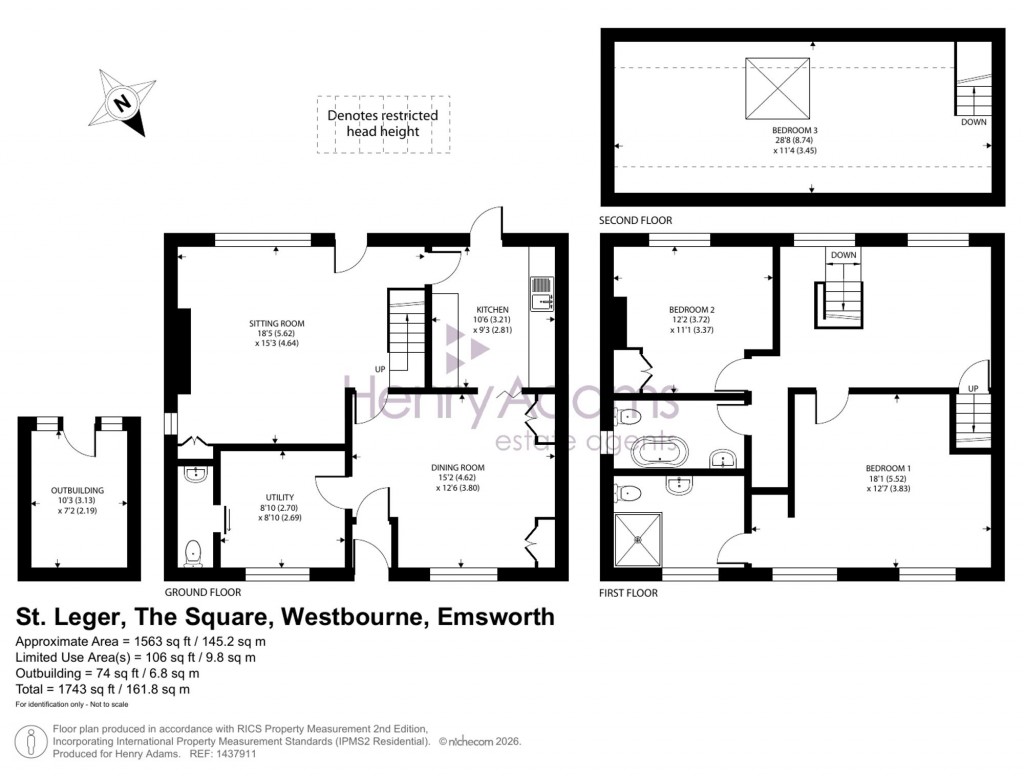 Floorplans For The Square, Westbourne, PO10