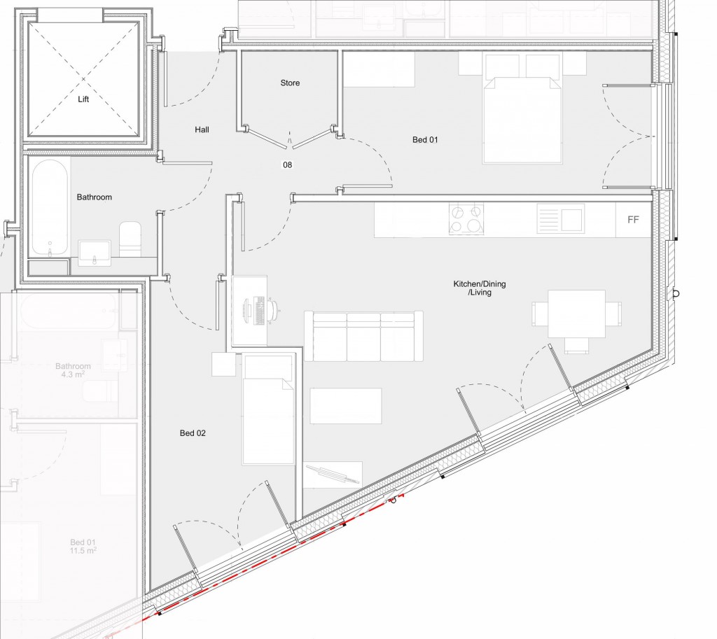 Floorplans For Church Corner House, Church Road, RH16