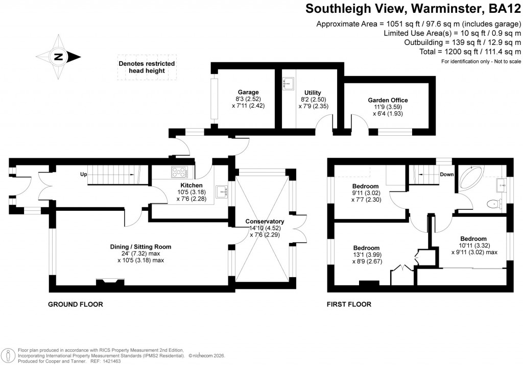 Floorplans For Southleigh View, Warminster, Wiltshire