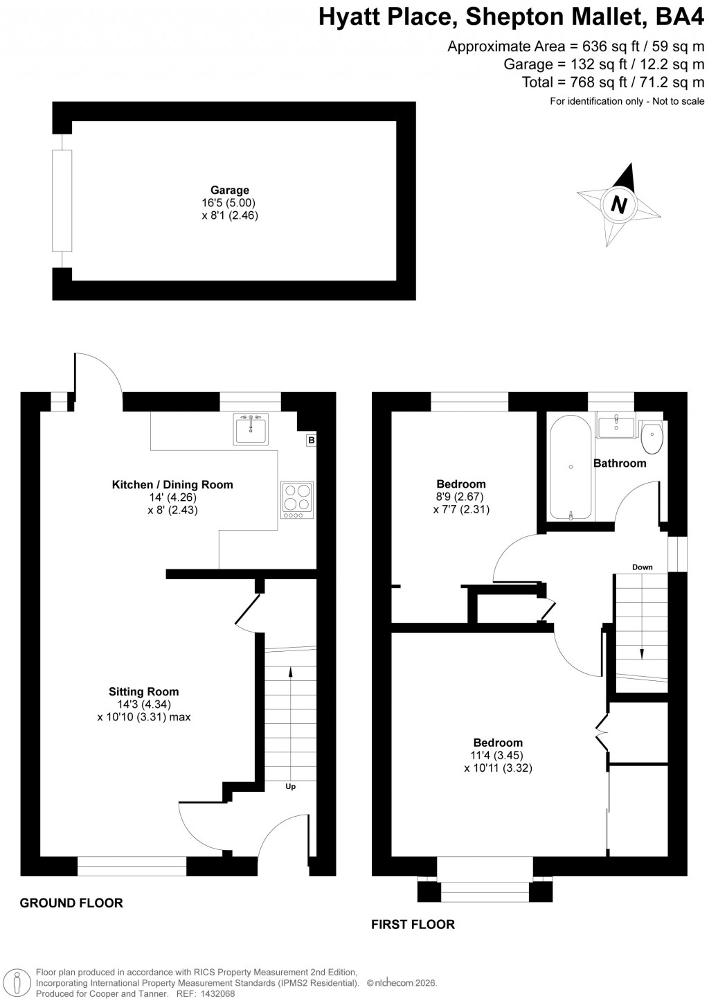 Floorplans For Hyatt Place, Shepton Mallet, Somerset