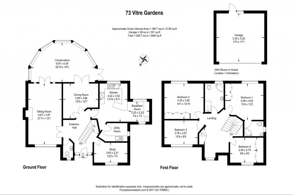 Floorplans For Vitre Gardens, Lymington, SO41