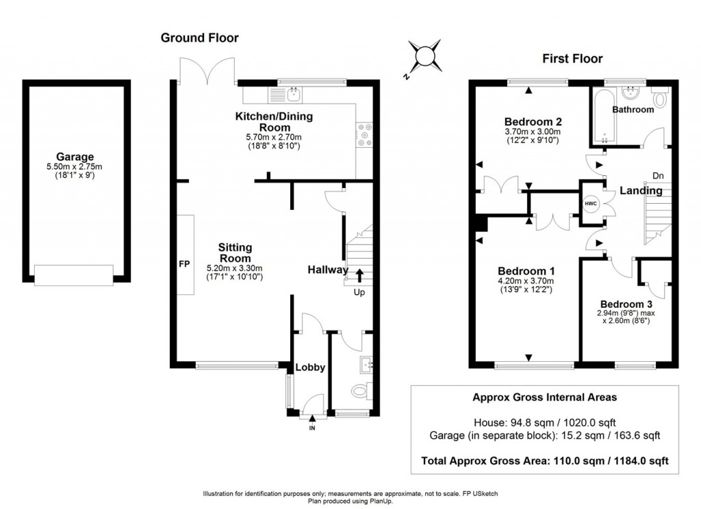 Floorplans For Rowans Park, Lymington, Lymington, SO41