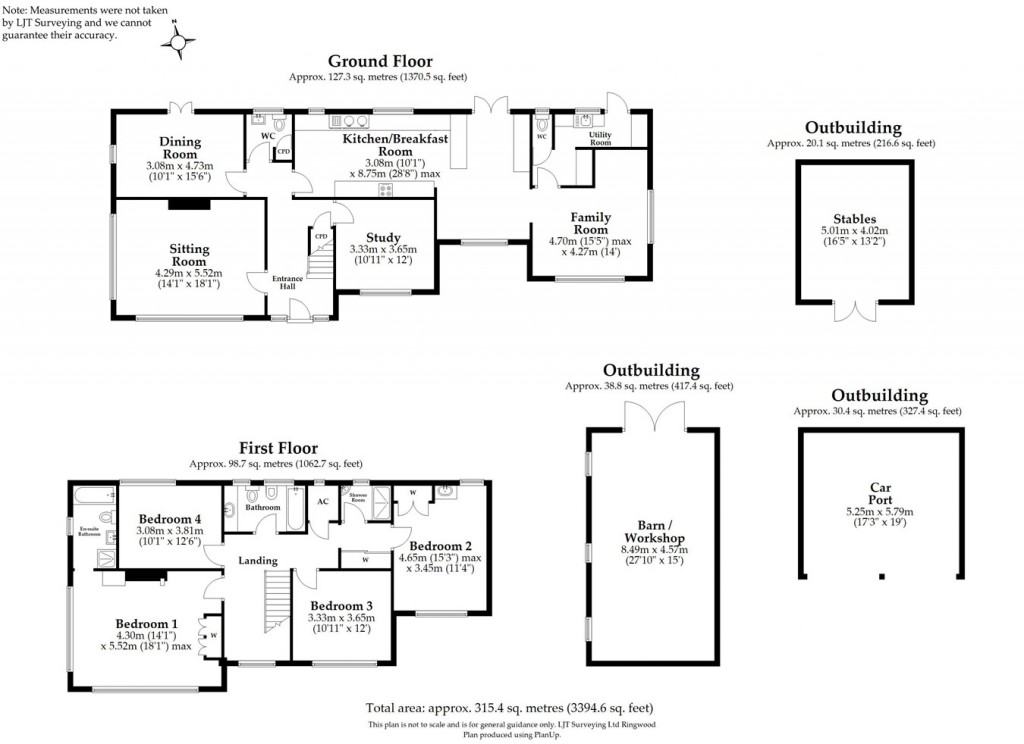 Floorplans For Forest Edge Road, Crow, Ringwood, BH24