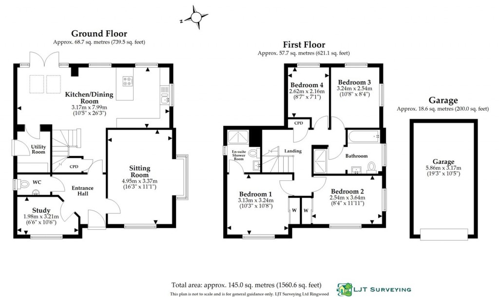Floorplans For Primrose Close, Wimborne Minster, Wimborne, BH21