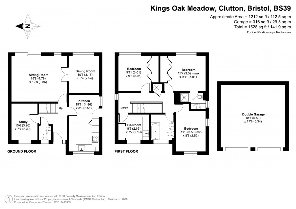 Floorplans For Clutton, Bristol, Somerset