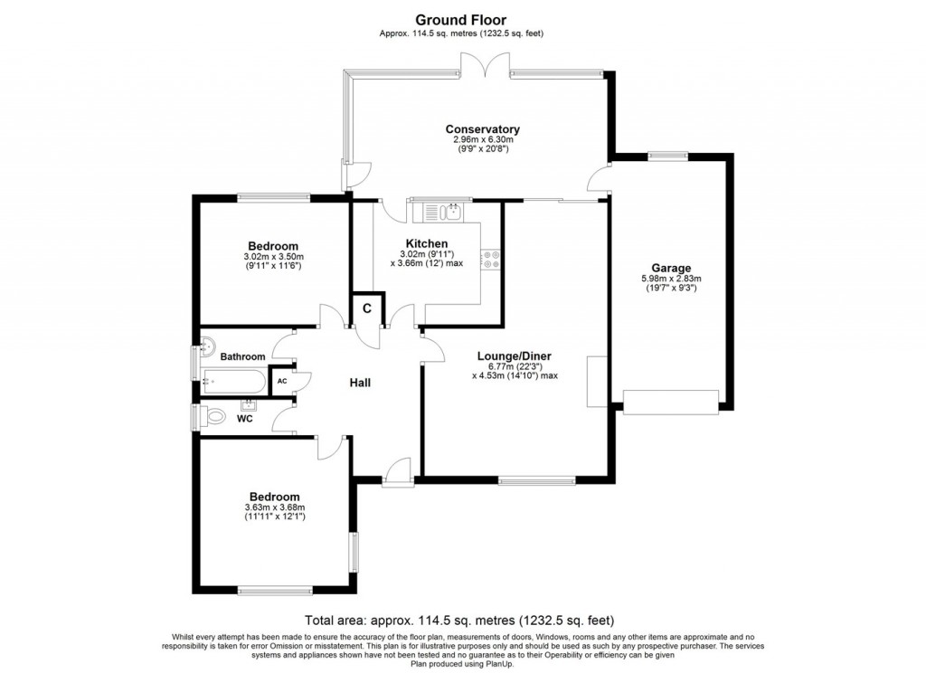 Floorplans For Strode Gardens, St Ives, Ringwood, BH24
