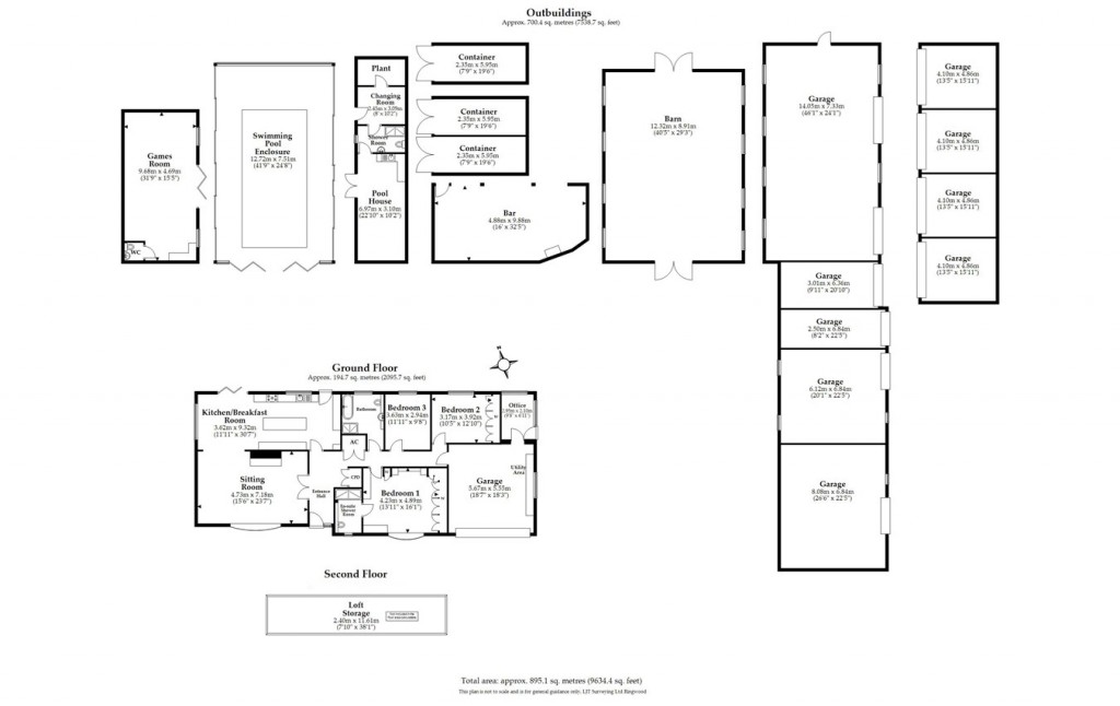 Floorplans For Ringwood Road, Three Legged Cross, Wimborne, BH21