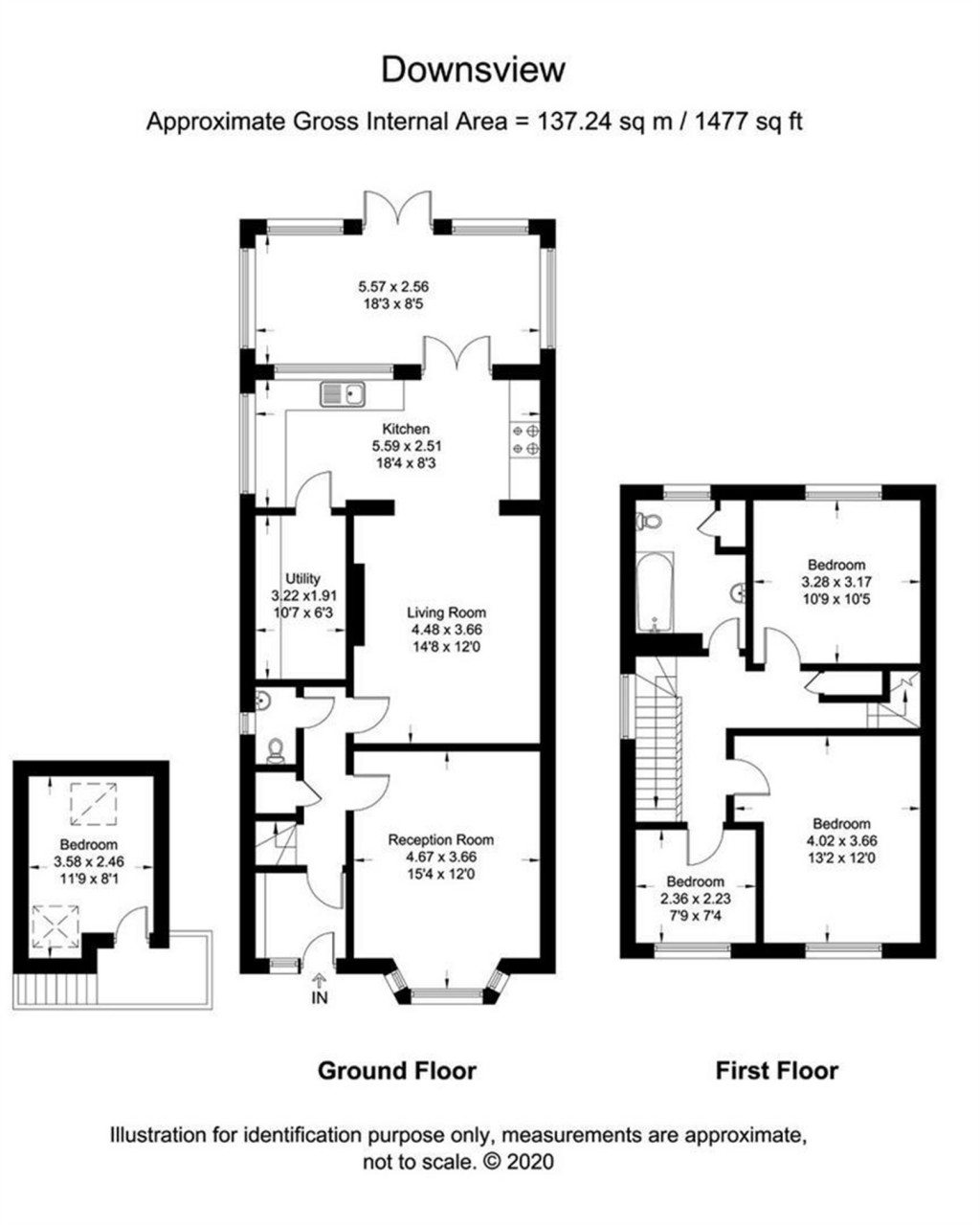 Floorplans For The Green, Ninfield, East Sussex