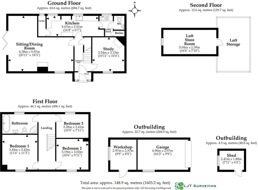 Floorplans For Ringwood Road, Avon, Christchurch, BH23