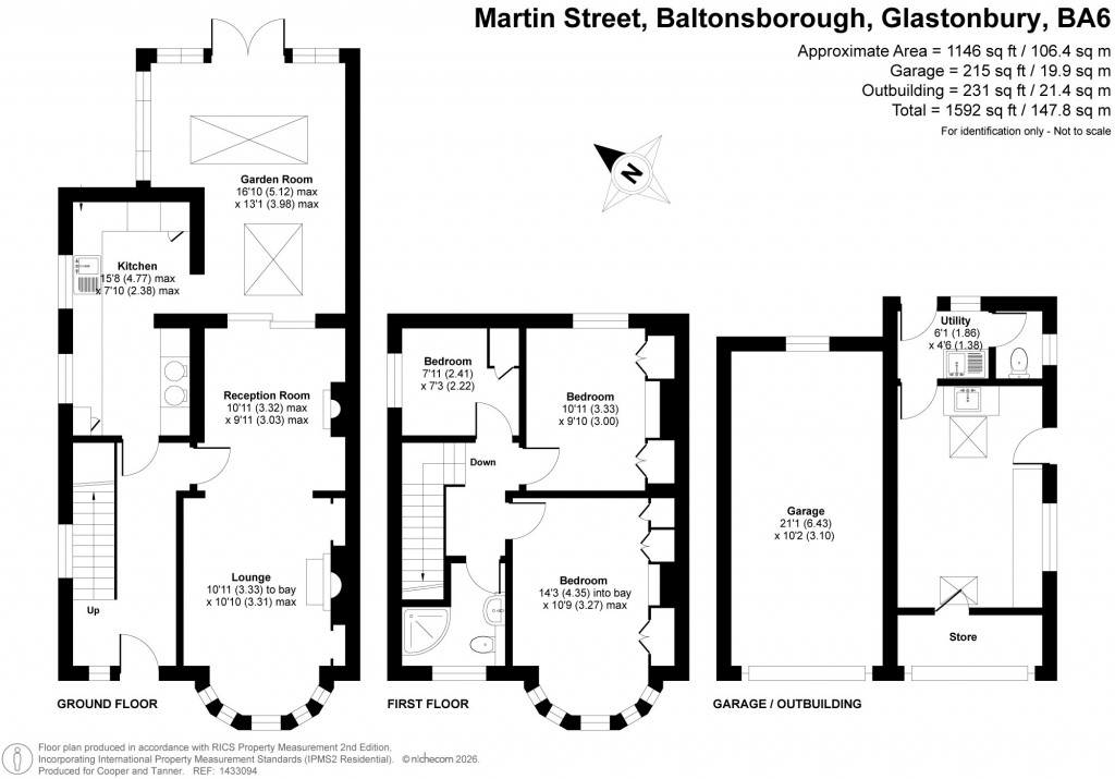 Floorplans For Baltonsborough, Somerset
