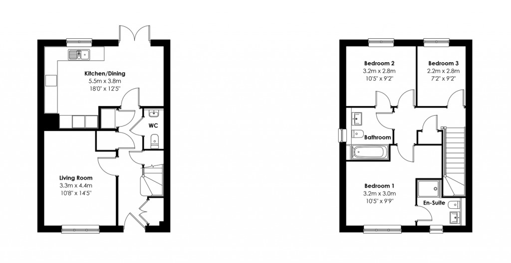 Floorplans For Shepherds Green, Everton Road, Hordle, Lymington, SO41