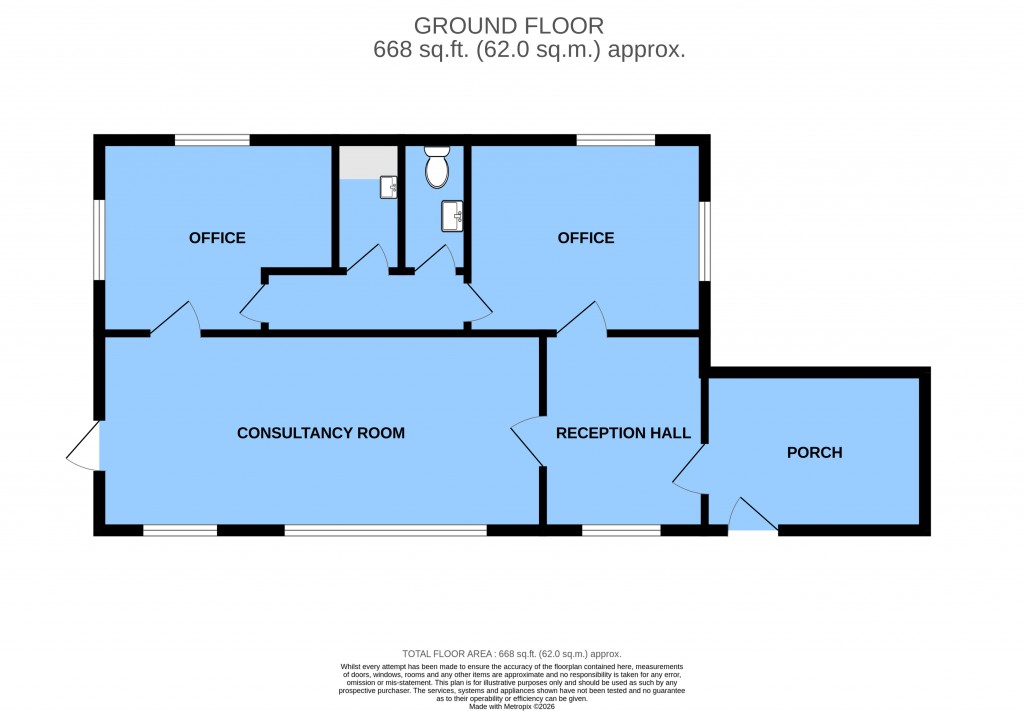Floorplans For Station Road, Robertsbridge, East Sussex