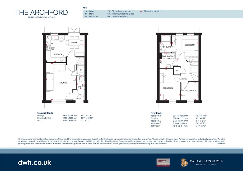 Floorplans For Havant Road, Bedhampton, PO9