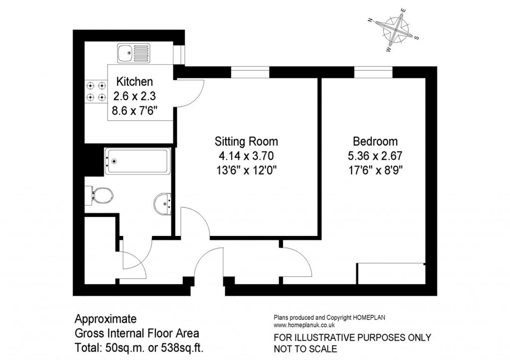 Floorplans For Tylers Close, Lymington, Lymington, SO41