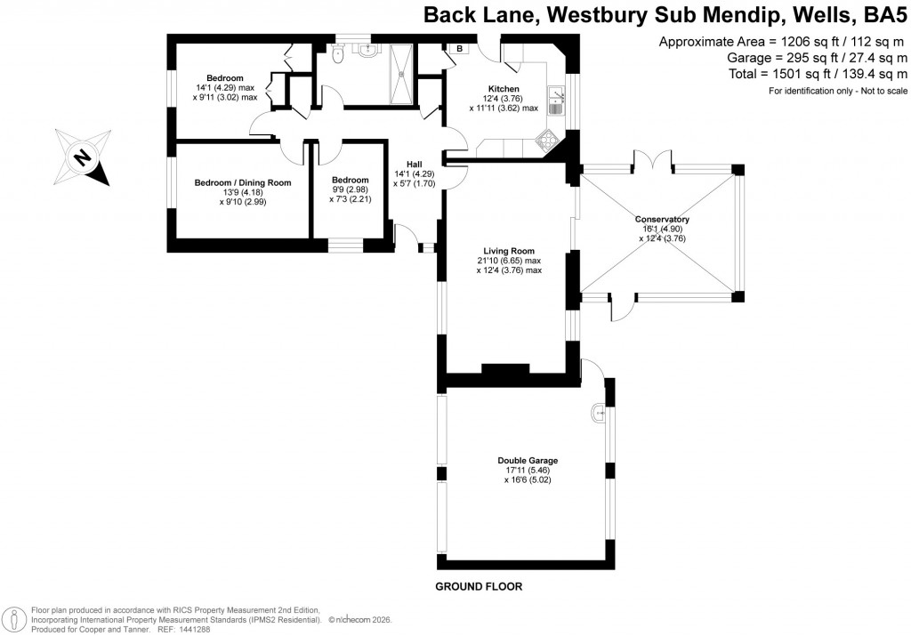 Floorplans For Westbury Sub Mendip, Wells, Somerset