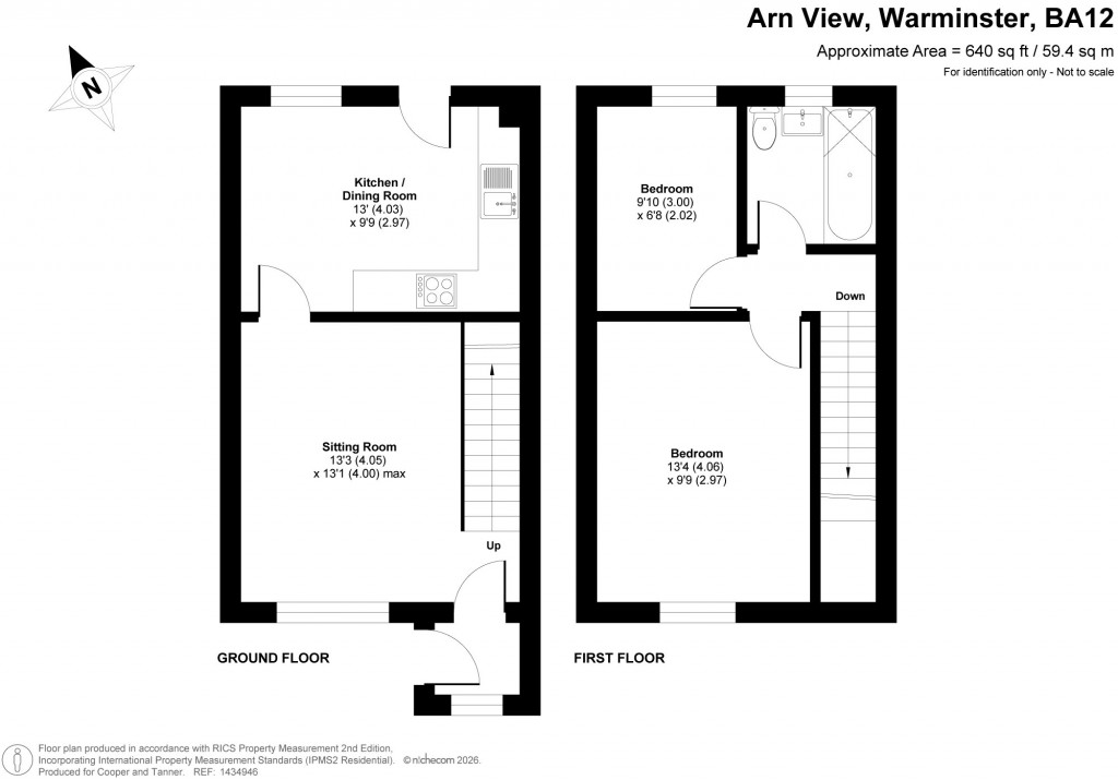 Floorplans For Arn View, Warminster, Wiltshire