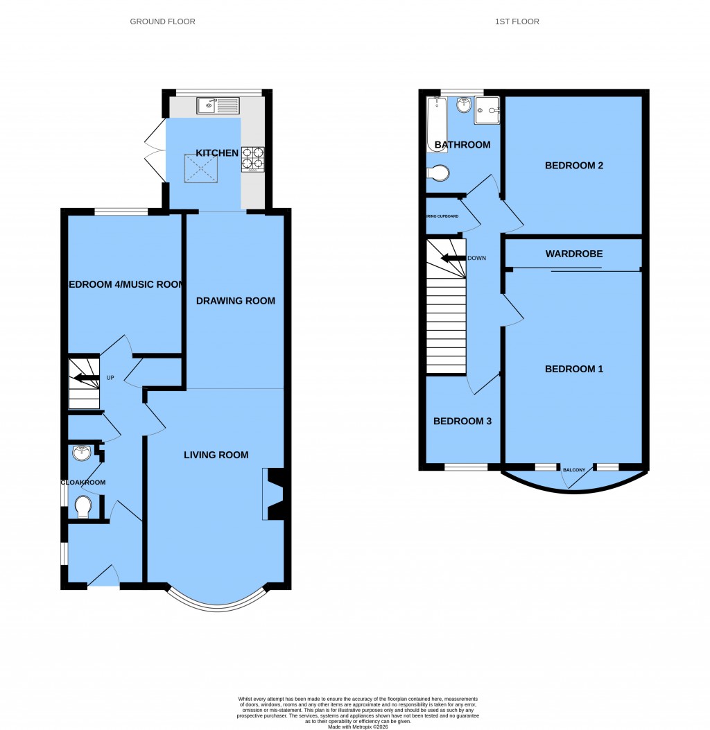 Floorplans For Cooden Drive, Bexhill-on-Sea, East Sussex