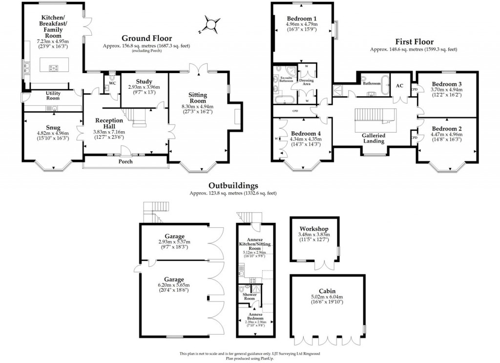 Floorplans For Hurn Road, Ashley, Dorset, BH24
