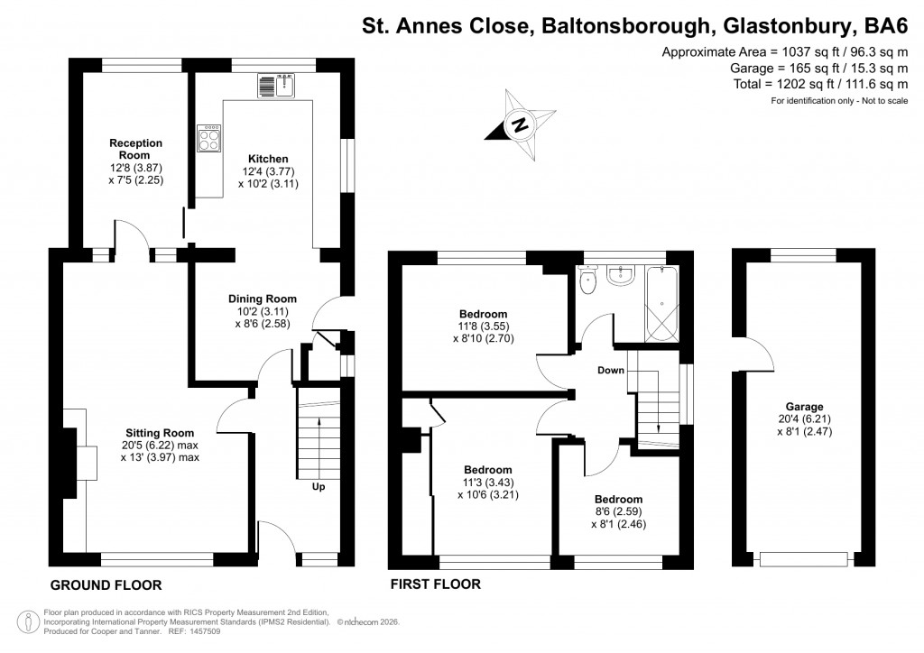 Floorplans For Baltonsborough, Somerset