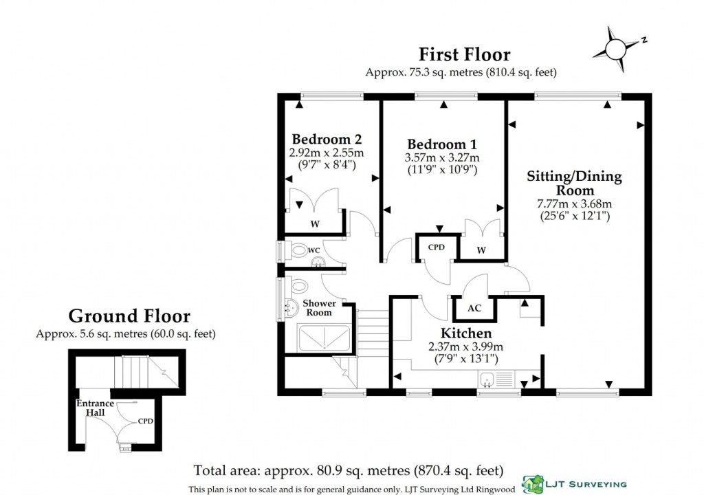 Floorplans For Kingsfield, Ringwood, BH24