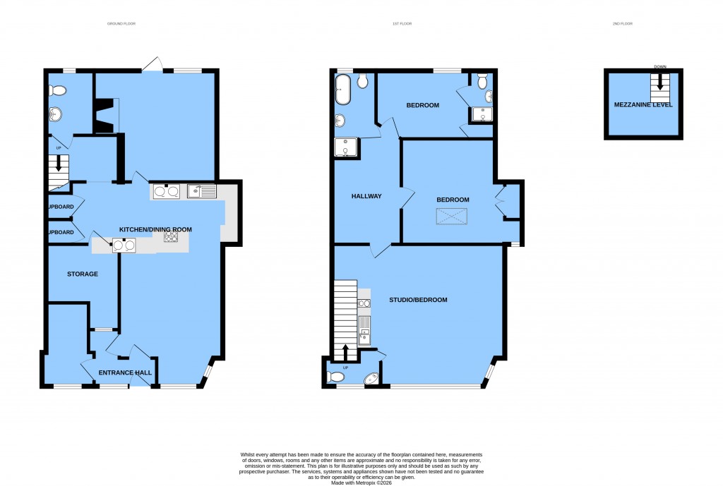Floorplans For Herstmonceux, Hailsham, East Sussex