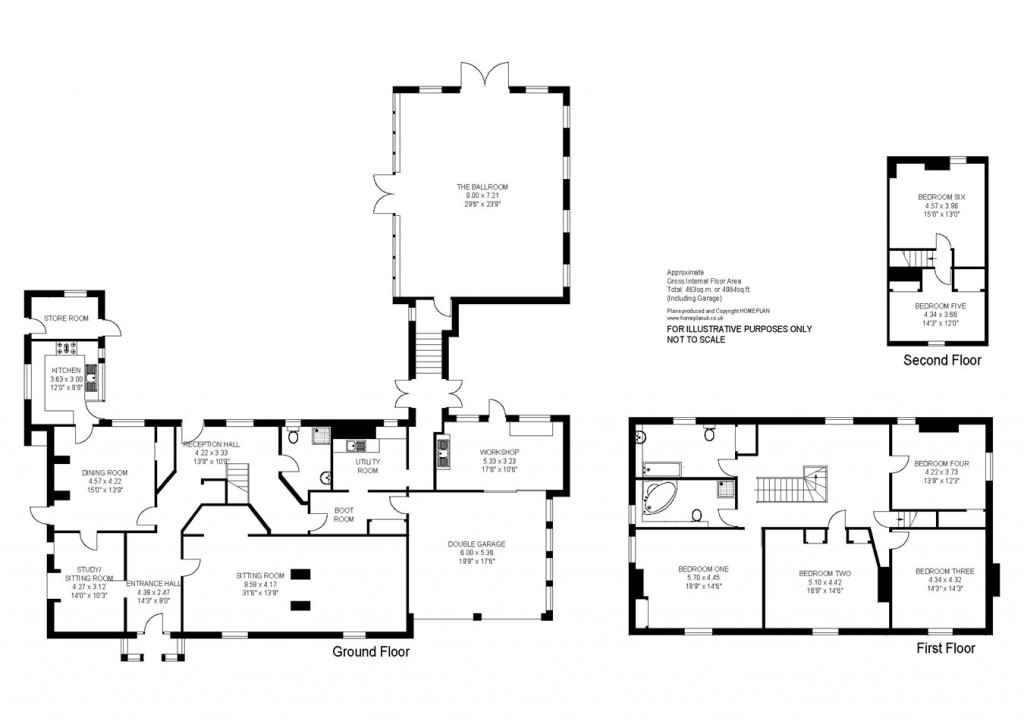 Floorplans For Lymington Road, Milford on Sea, Lymington, SO41