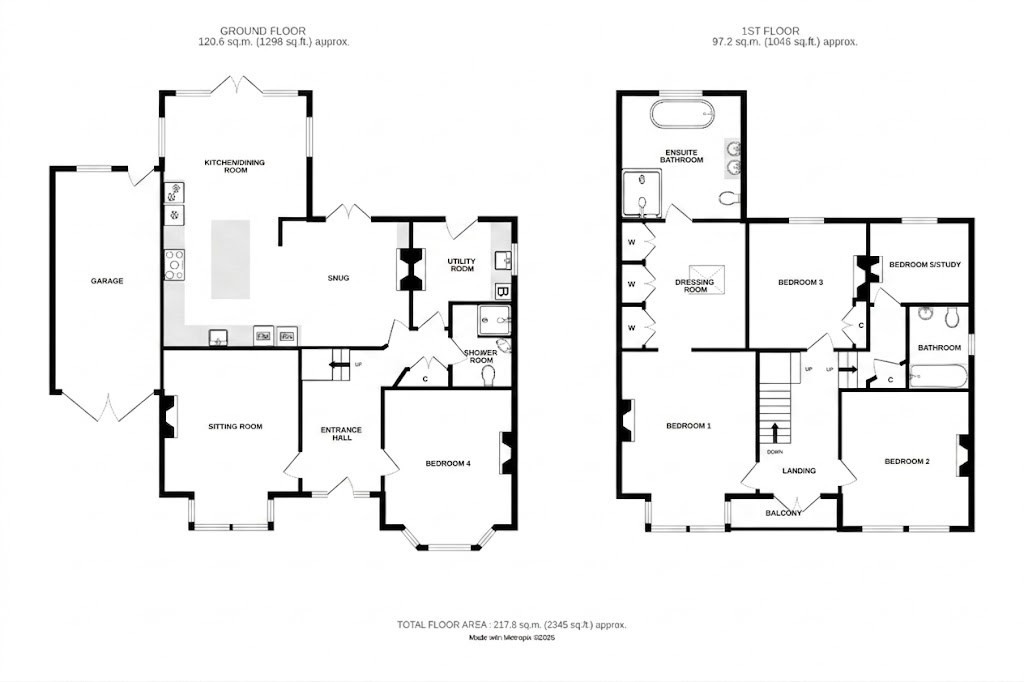 Floorplans For Broadshard Lane, Ringwood, BH24