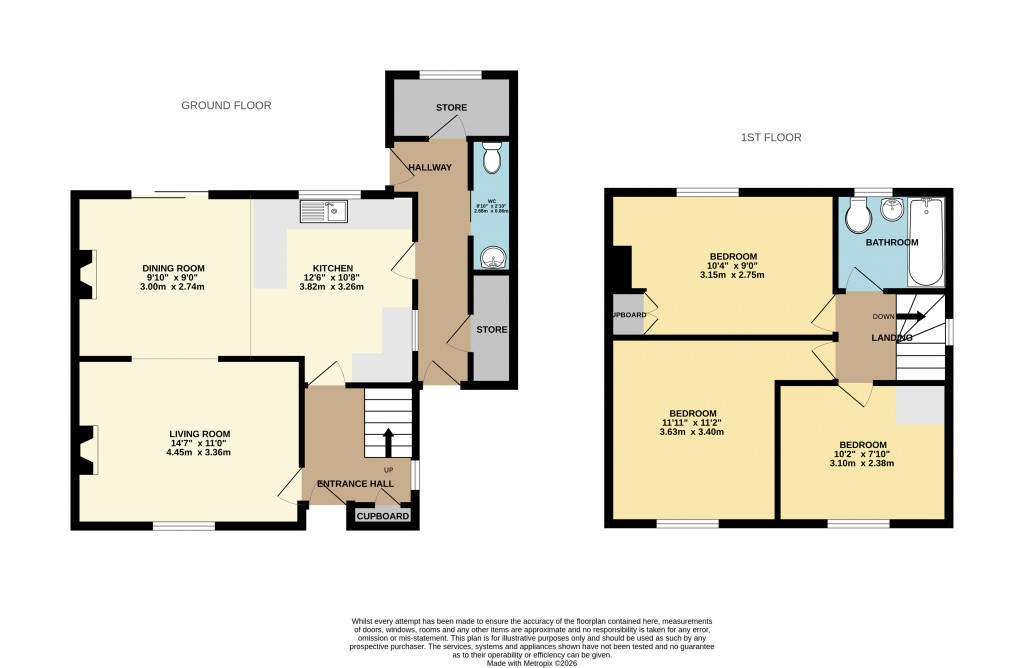 Floorplans For Balch Road, Wells, Somerset