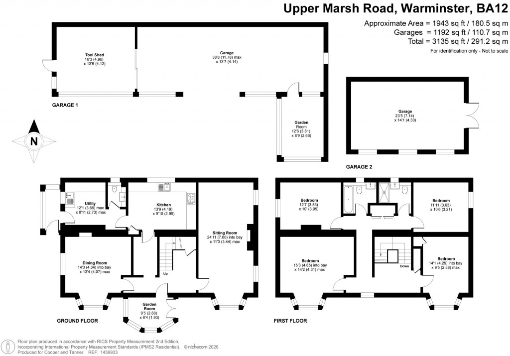 Floorplans For Warminster, Wiltshire