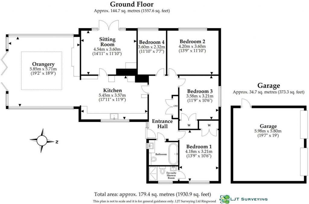 Floorplans For Bleak Hill, Harbridge, Ringwood, BH24