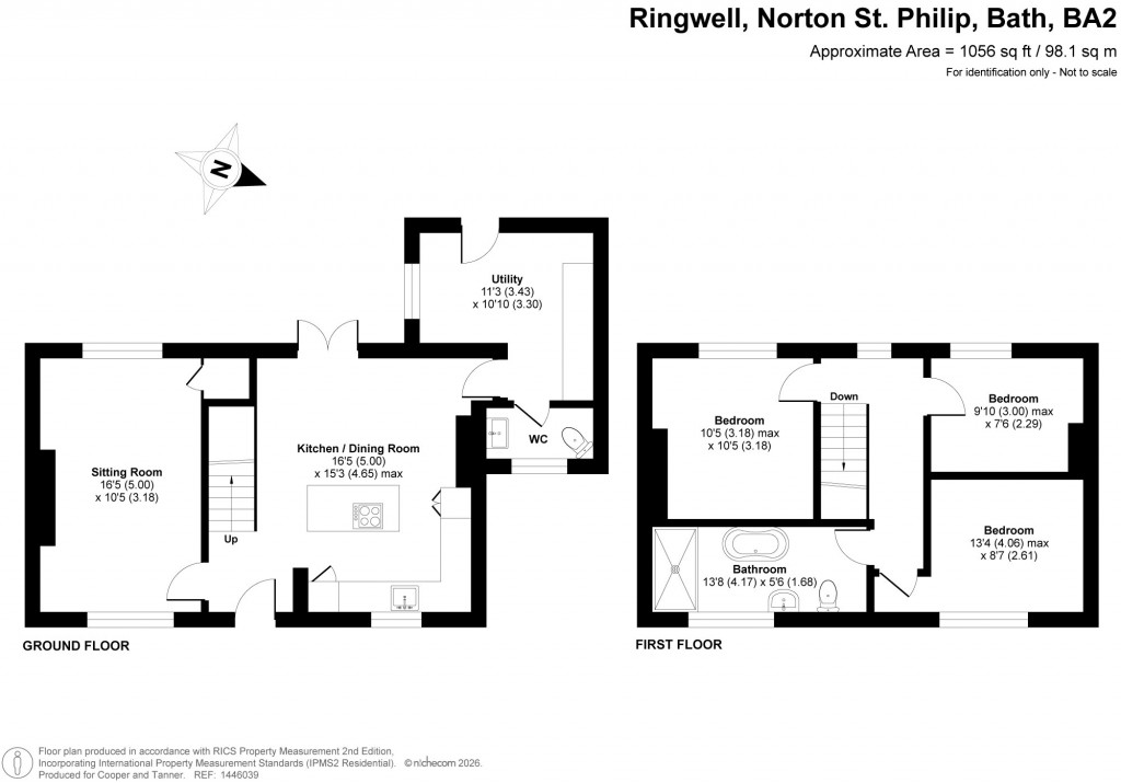 Floorplans For Norton St Philip, Bath, Somerset