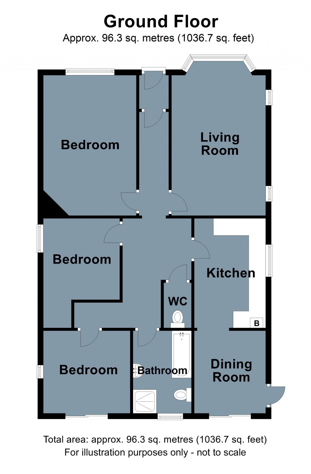 Floorplans For Battle Road, St Leonards-on-Sea, East Sussex