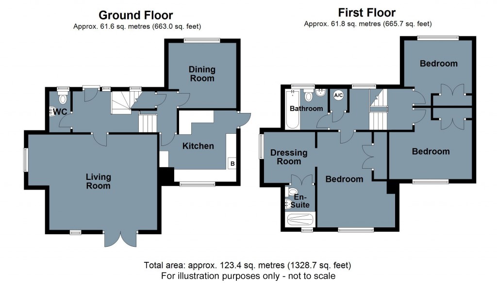 Floorplans For Starrs Mead, Battle, East Sussex
