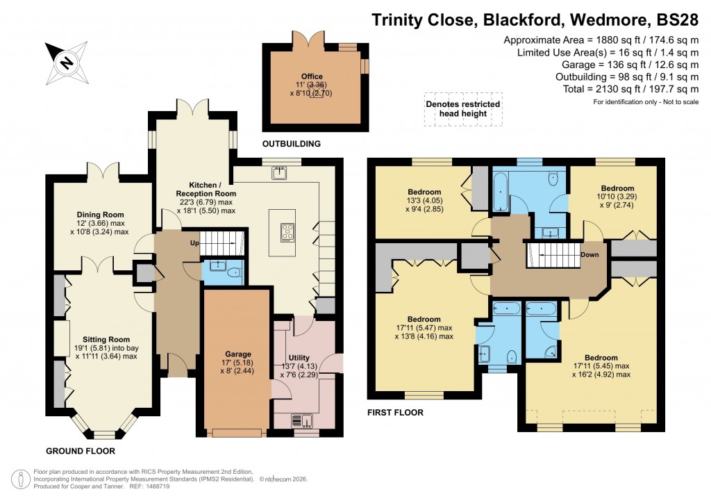 Floorplans For Blackford, Wedmore, Somerset