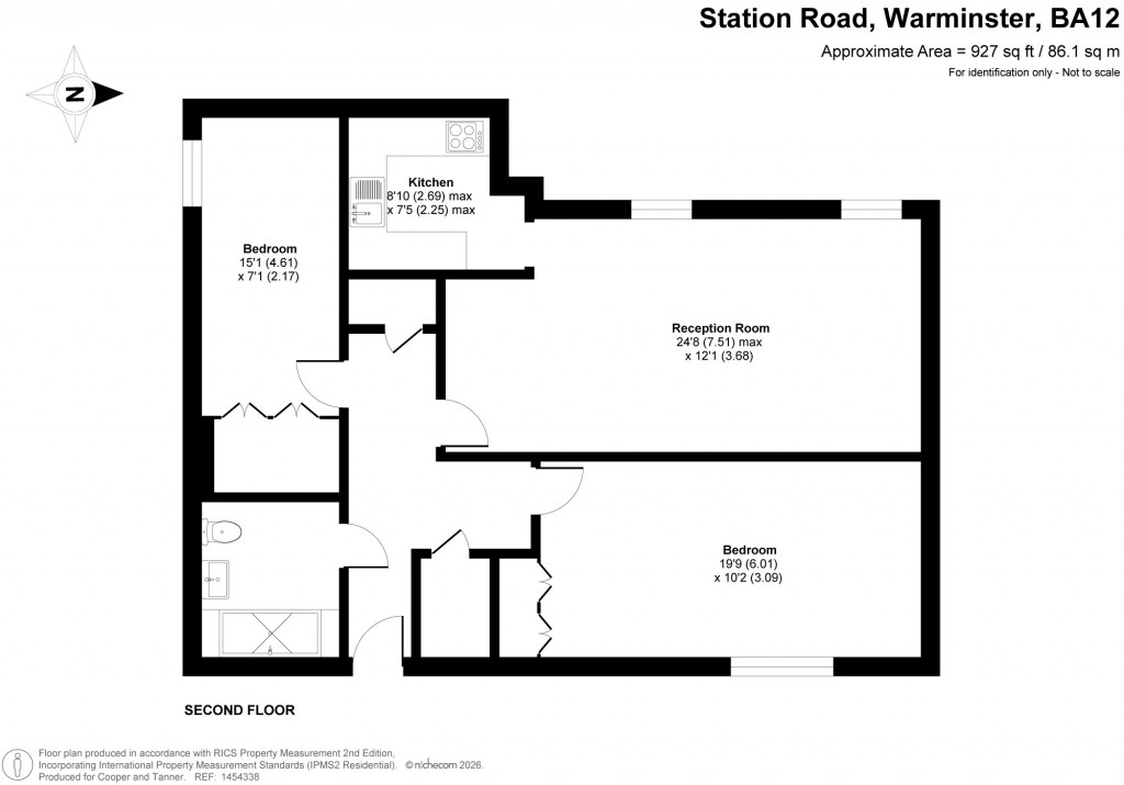 Floorplans For Station Road, Warminster, Wiltshire