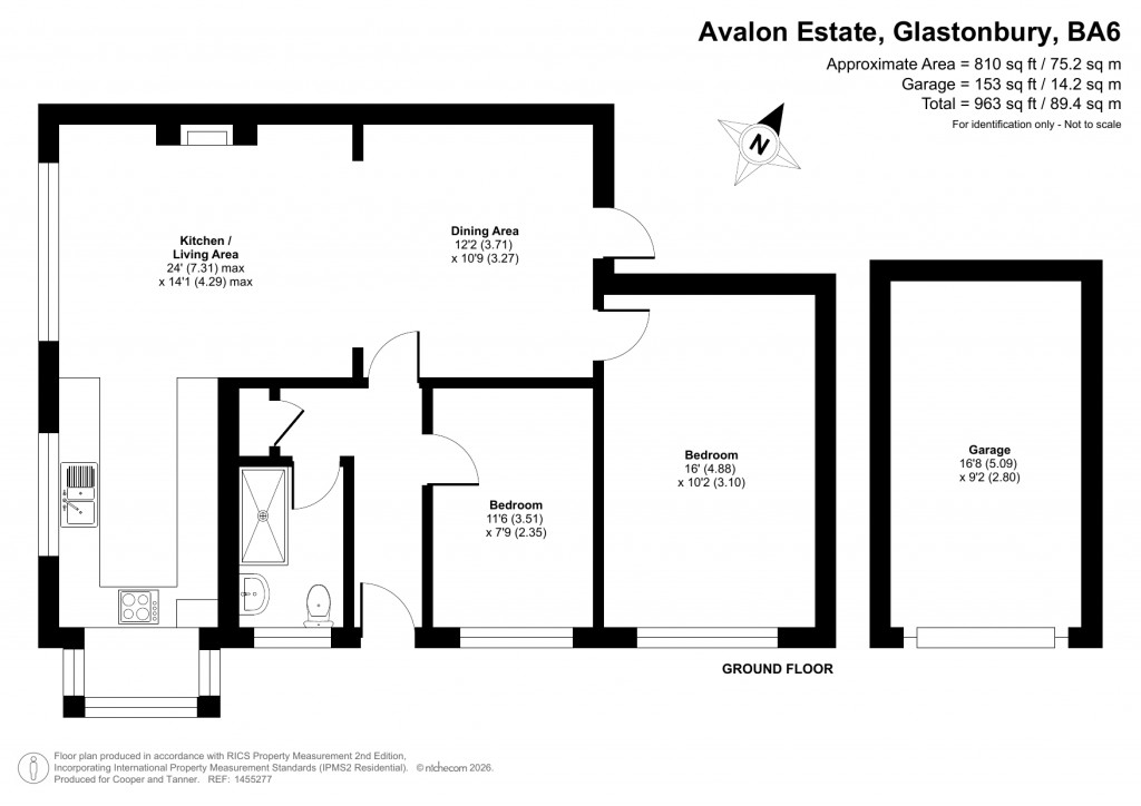 Floorplans For Avalon Estate, Glastonbury, Somerset