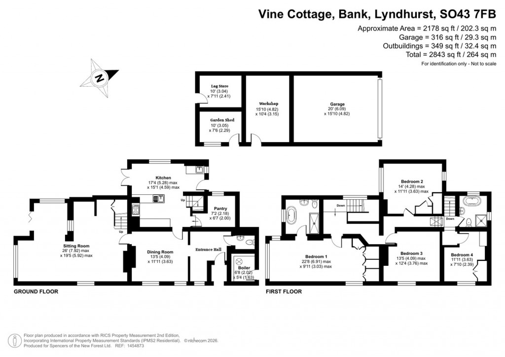Floorplans For Bank, Lyndhurst, SO43