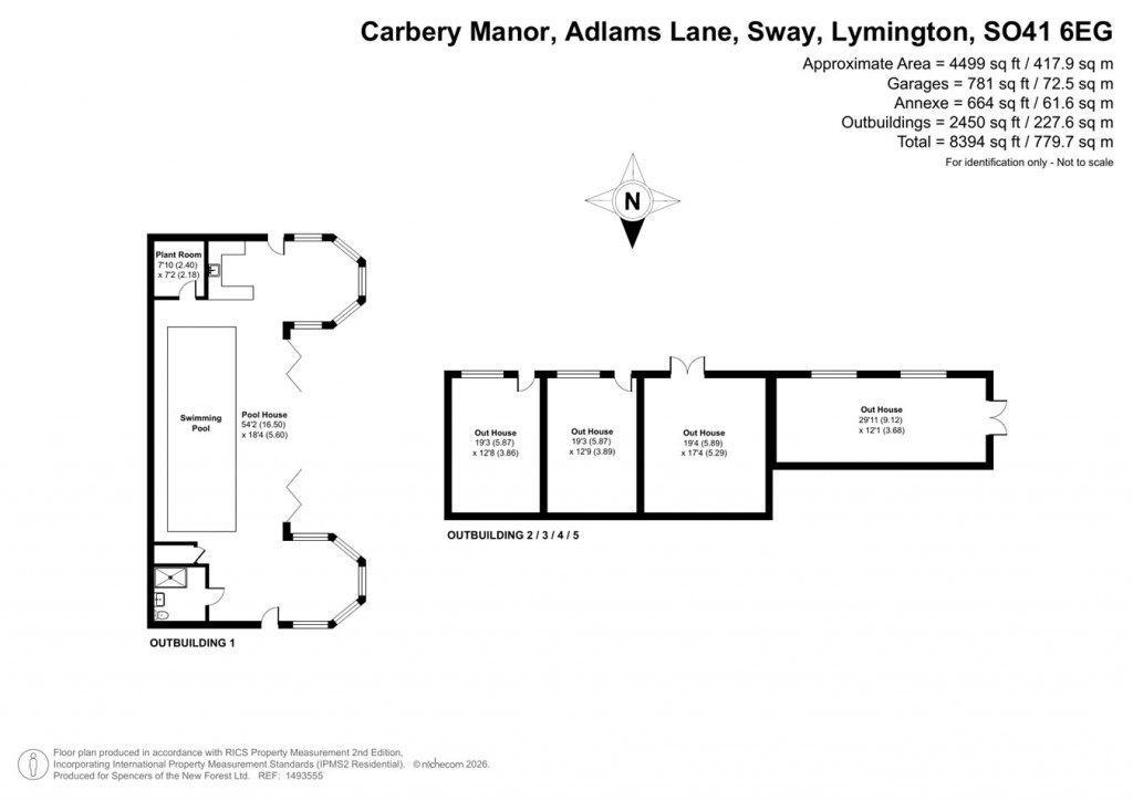 Floorplans For Adlams Lane, Sway, Lymington, SO41