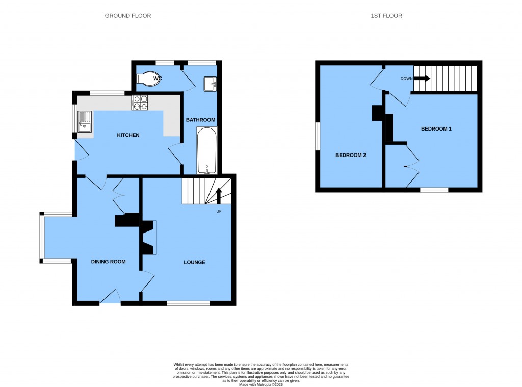 Floorplans For Ninfield Road, Bexhill-on-Sea, East Sussex