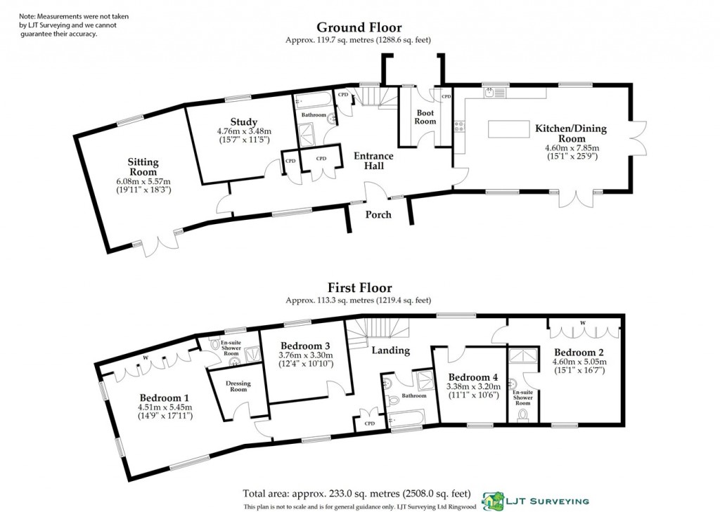 Floorplans For Ringwood Road, North Gorley, Fordingbridge, SP6