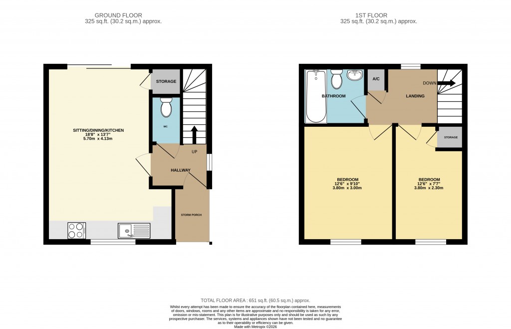 Floorplans For Wookey, Wells, Somerset