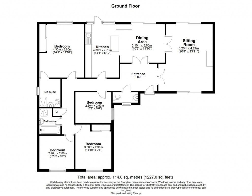 Floorplans For Egmont Close, Avon Castle, Ringwood, BH24