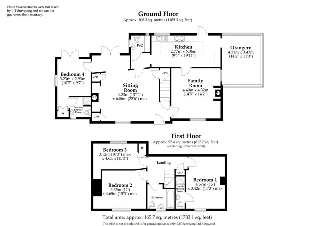 Floorplans For Rockford, Ringwood, BH24